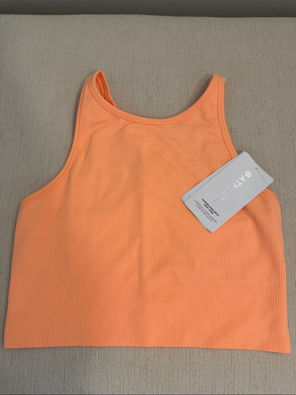 NWT Athleta Aurora High Neck Crop Tank